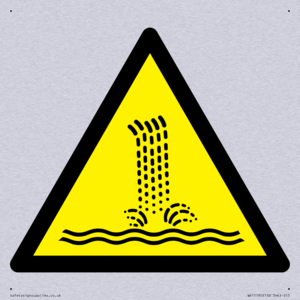 W517 Warning: Artificial waterfall/water cascade